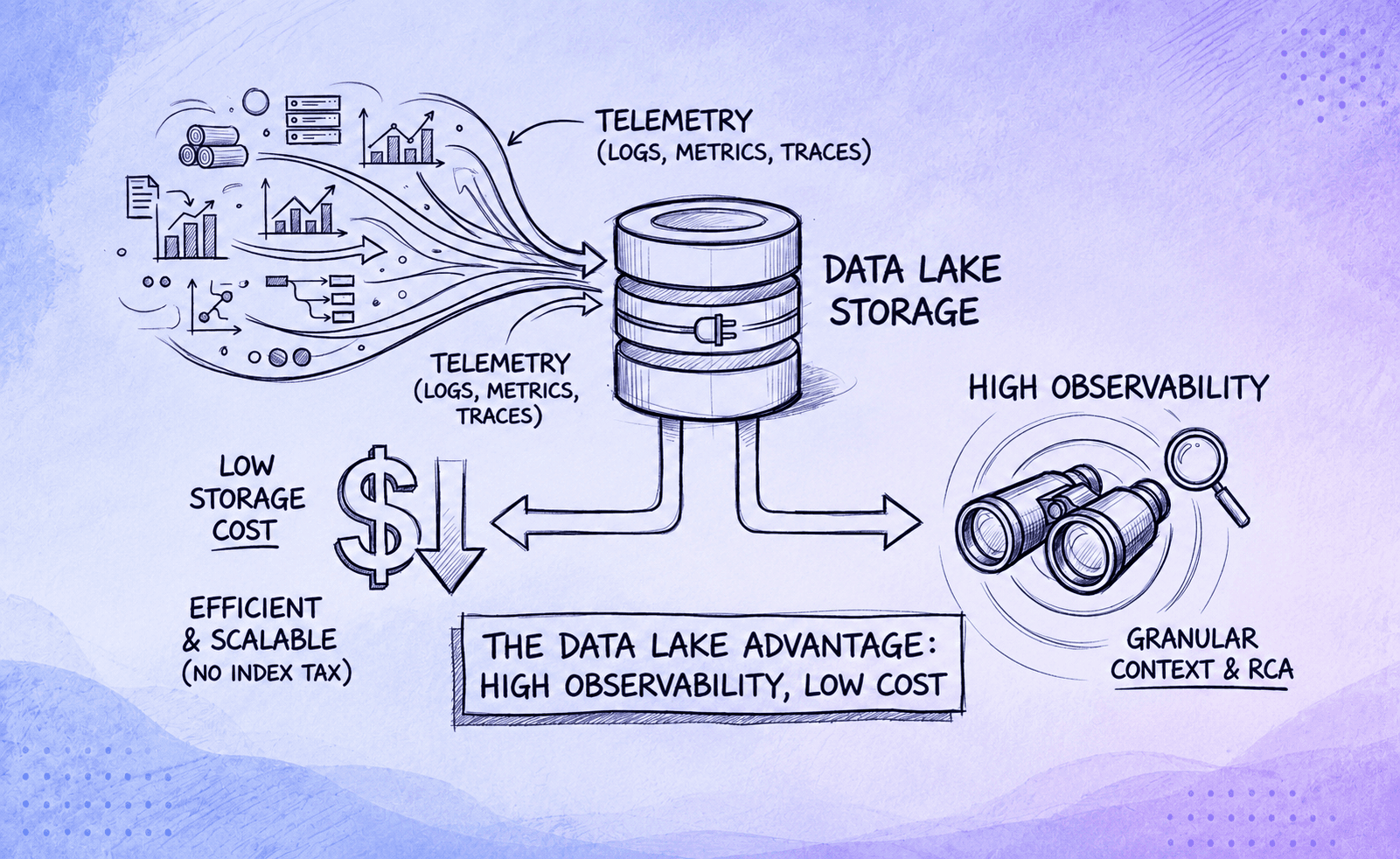 How Data Lakes Maximize AI Agent Observability Without Maximizing Costs