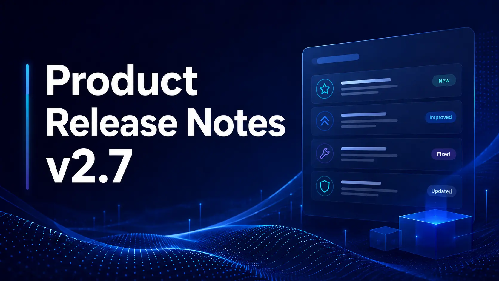 Product Release Notes V2.7: APM, Ingestion Tracing and More