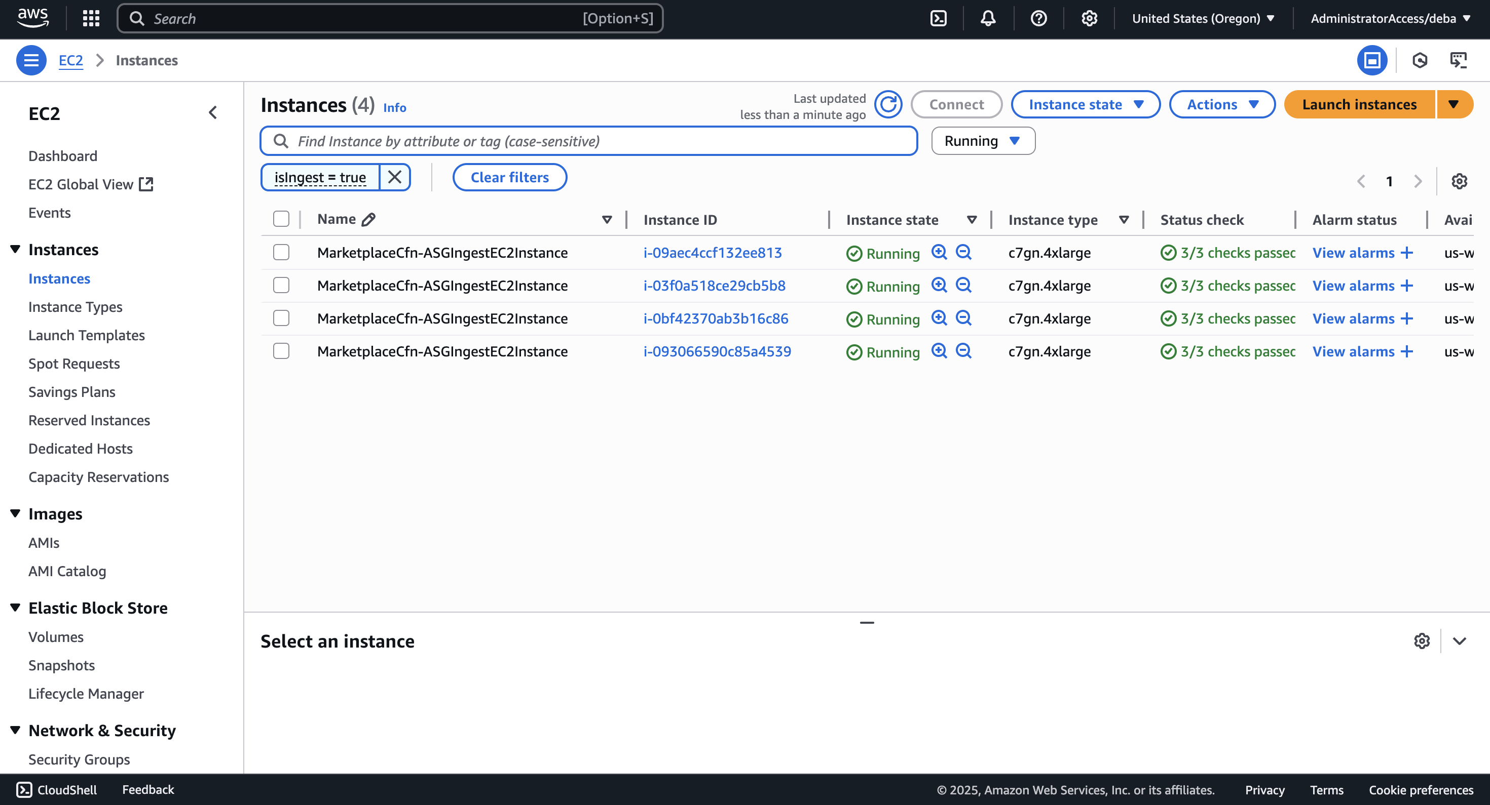 AWS EC2 instances