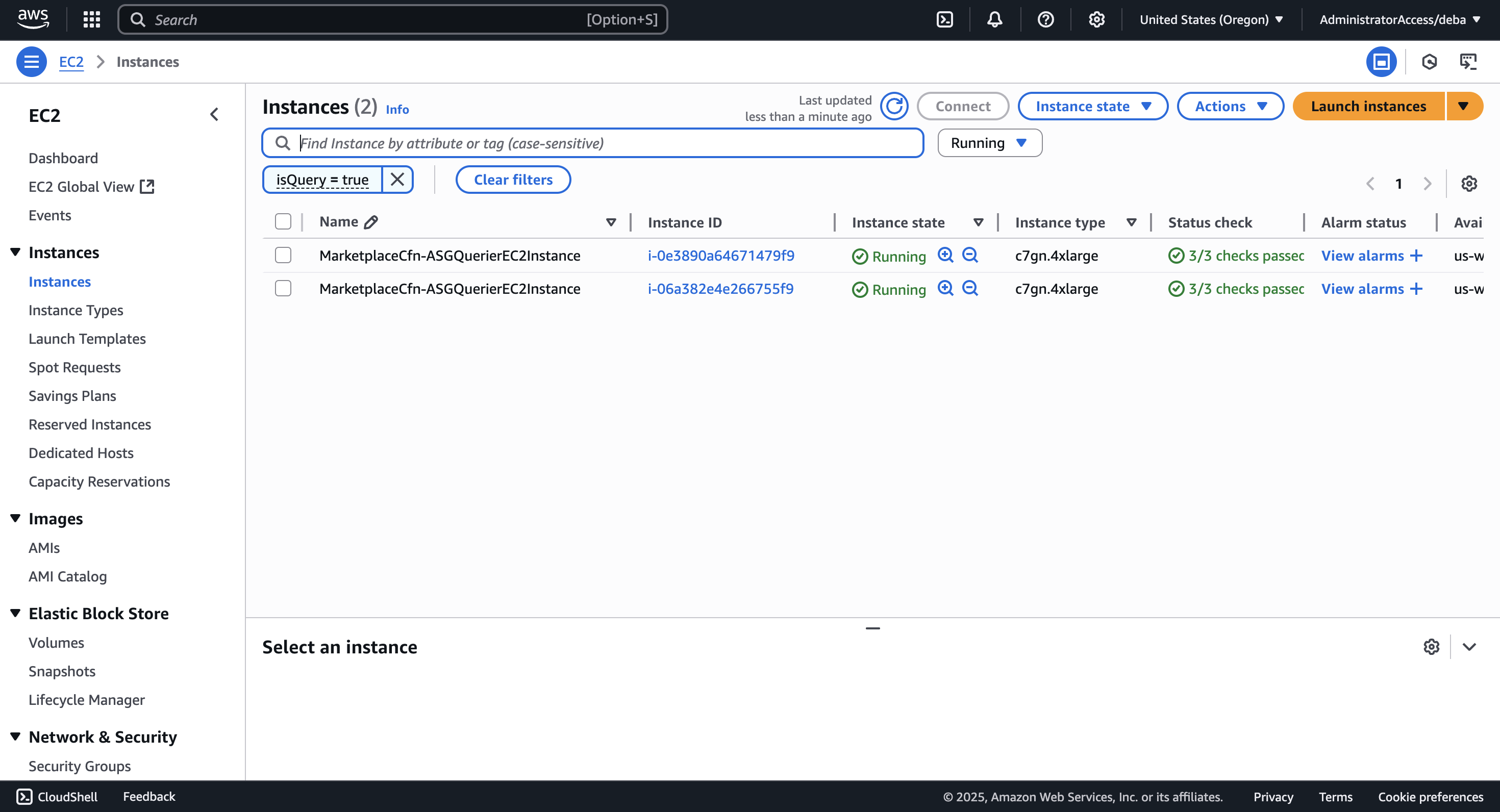 AWS EC2 instances