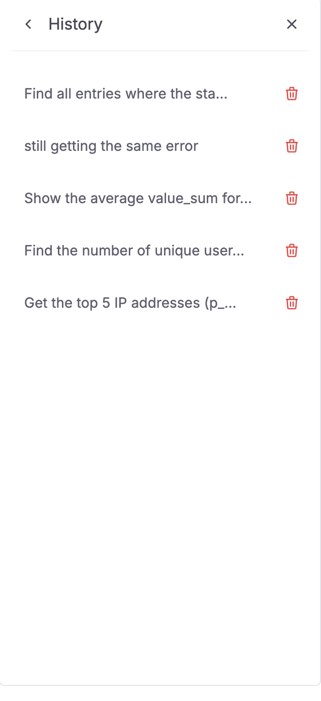 Chat History